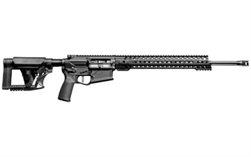 Picture of Patriot Ordnance Factory Rogue Prescott, Semi-automatic Rifle, 6.5 Creedmoor, 20" Barrel, Anodized Finish, Black, 14.5" M-LOK Renegade Rail, Micro B Muzzle Brake, Luth-AR Stock, Two Stage 4LB Drop In Trigger, 1 Magazine, 10 Rounds 01734