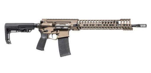 Picture of Patriot Ordnance Factory P415 Edge 223 Rem,5.56x45mm NATO 16.50" 30+1 Burnt Bronze Rec Black 6 Position MFT Stock/Grip 01145