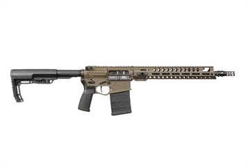 Picture of Patriot Ordnance Factory Rifle Rogue 308 Win 20+1 13.75" Patriot Brown Cerakote 02064