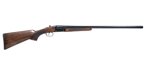 Picture of Pointer FT6 Full Size 20 Gauge Break Open 3" 2rd 28" Black Side By Side Barrel, Black Anodized Aluminum Receiver, Fixed Turkish Walnut Wood Stock, Ambidextrous FT62028