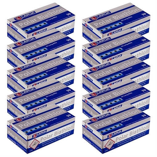 Picture of POLAR BIATHLON AMMO 22 LONG RIFLE 40GR LEAD ROUND NOSE 105004399 -