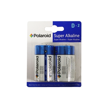 Picture of Polaroid 2-Pack D Cell 27084