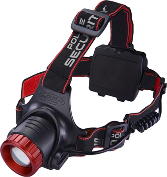 Picture of Police Security Flashlights Lookout Headlamp 1000 Lumens Black 7046735 98070