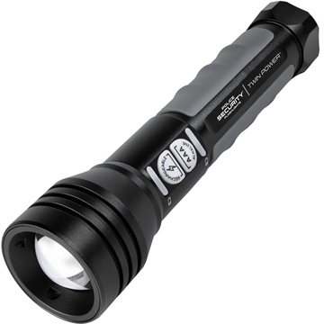 Picture of Police Security Flashlights Police Security Twin Power Flashlight 600 Lumen 97948 -