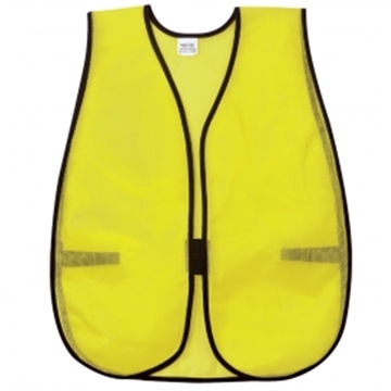 Picture of MCR Safety Poly, Mesh Safety Vest, 18 X 47, LIME V200