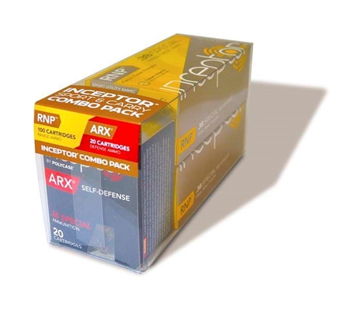 Picture of Polycase .38 Special ARX & RNP (84 gr & 77 gr) Ammo 120 Rounds (100 RNP Ammo X 20 ARX Ammo) POLY-38SPLRNPARXBR-120