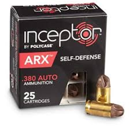 Picture of Polycase Ammunition 380 Auto 56 Grain ARX 25 Round Box POLY-380ARXBR-25