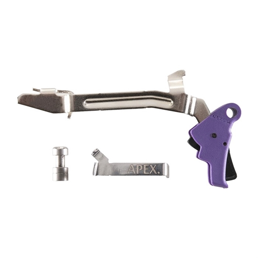 Picture of Apex Tactical Action Enhancement Slim Purple Drop-In Compatible w/Glock Gen3-4 17/19/22-27/31/32/33/34/35 102P165