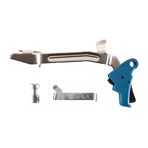 Picture of Apex Tactical Action Enhancement Slim Blue Drop-In Compatible w/Glock Gen3-4 17/19/22-27/31/32/33/34/35 102P175
