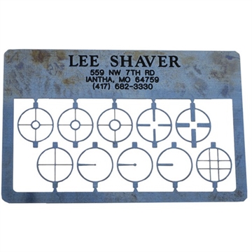 Picture of Lee Shaver POST & APERTURE CARD, LYMAN 17A (.470'') LS001