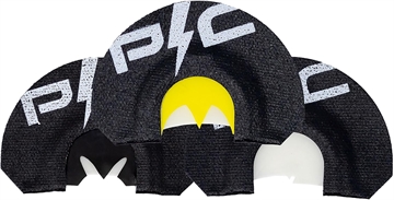 Picture of Power Calls Short Circuit Combo Diaphragm Call Turkey Hen Sounds Attracts Turkeys Black 3 Pack 24226