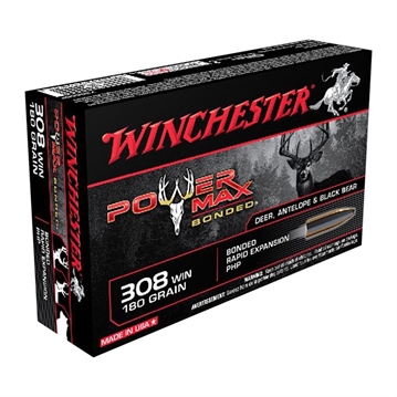 Picture of Winchester 308 WINCHESTER 180GR PROTECTED HOLLOW POINT 20/BOX X3086BP