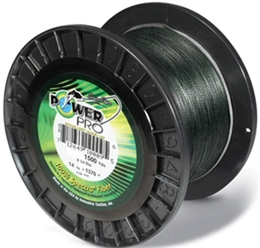 Picture of POWER PRO PRO 20# 1500YD GREEN 21100201500E
