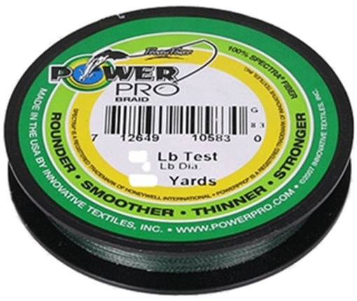 Picture of POWER PRO PRO 30# 1500YD GRN 21100301500E