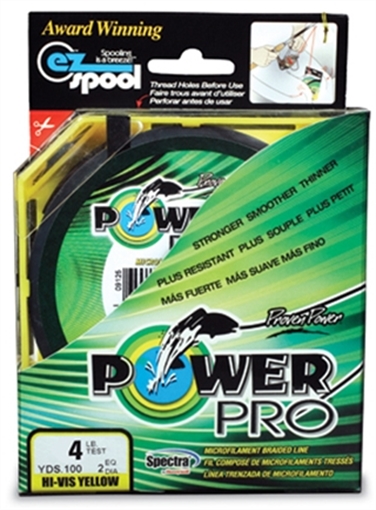 Picture of POWER PRO PRO 65# 1500YD YELLOW 21100651500Y