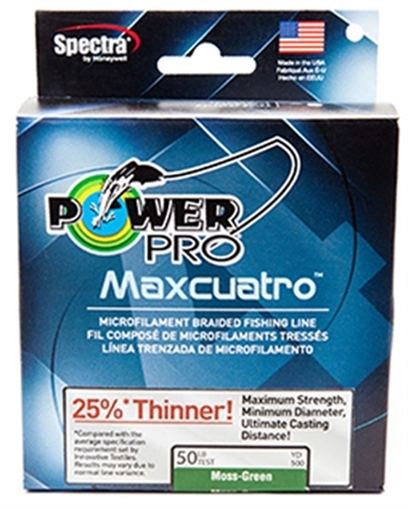 Picture of POWER PRO PRO MAXCUATRO 100LB 3000YDS GREEN 33401003000E