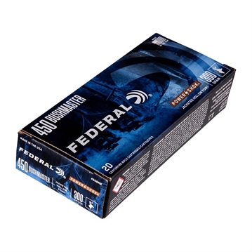 Picture of Federal Power-Shok 450Bushmaster 300gr Jacketed Soft Point 20 Per Box/10 Case 450BMB