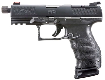 Picture of WALTHER PPQ M2 Q4 TAC HGA 9MM 4.6IN THREADED BBL ADJ SGT BLK 3 15RDMAGS 2846934