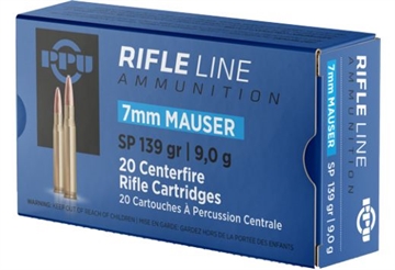 Picture of Prvi Partizan Rifle, 7X57 Mauser, 139 Grain, Soft Point, 20 Round Box PP7