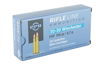 Picture of PPU Standard Rifle 30-30Win 150gr Flat Soft Point 20 Per Box/10 Case PP30301