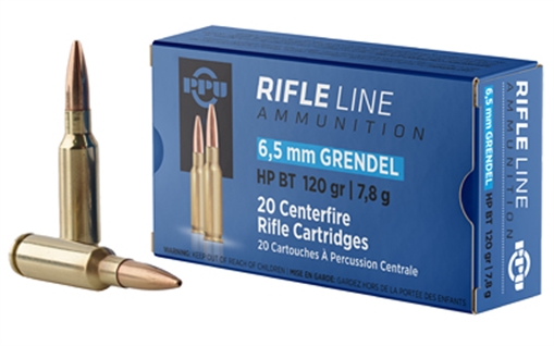 Picture of Prvi Partizan Standard Rifle, 6.5 Grendel, 120 Grain, Boat Tail Hollow Point, 20 Round Box PP6GH