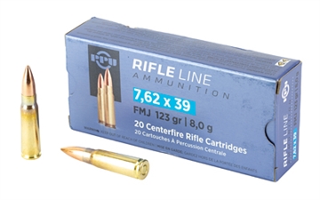 Picture of TR&Z Metric Rifle Rifle Line 7.62x39mm 123 gr Full Metal Jacket 20 Per Box/ 50 Case PP739F