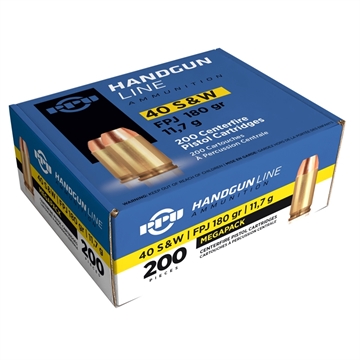 Picture of PPU MEGAPACK AMO 40 S&W 180GR FMJ 200RD (3 BOX CASE) PPH40M