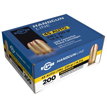 Picture of PPU MEGAPACK AMO 45 AUTO 230GR FMJ 200RD (3 BOX CASE) PPH45M