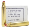 Picture of PPU Blank Ammo 5.56x45mmNATO 20 Per Box/100 Case PPB556