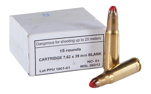 Picture of PPU PPB739      7.62X39 BLANK M68
