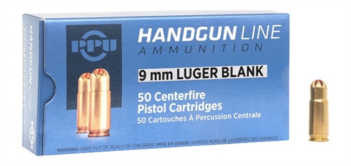 Picture of PPU PPB9L       9MM LUGER BLANK