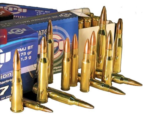 Picture of PPU Rifle Ammunition 7mm-08 Rem 141 gr PSP BT 2860 fps - 20/box PP708