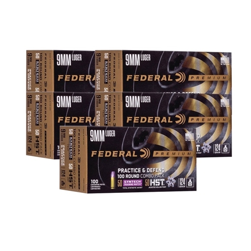Picture of PRACTICE & DEFENSE 9MM LUGER AMMO 100054134 -