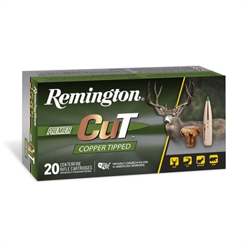 Picture of Remington Premier Cut Copper Tipped Rifle Ammunition 6.5 Creedmoor 120gr PT 2935 fps 20/ct R22334