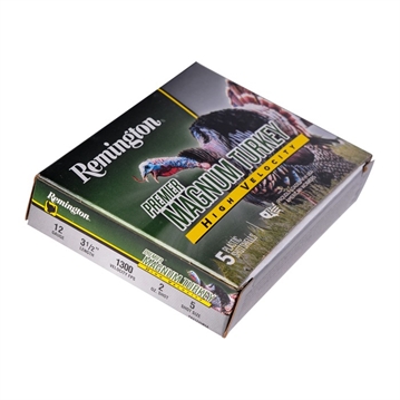 Picture of Remington Ammunition Premier Magnum Turkey High Velocity 12 Gauge 3.50" 2 oz 5 Shot 5 Per Box/ 20 Cs 28041
