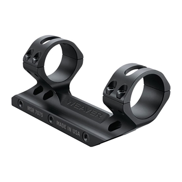 Picture of Weaver Weaver Tactical Picatinny MSR Mount Matte Black 30mm 99680