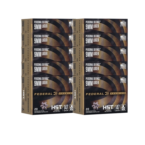 Picture of PREMIUM PERSONAL DEFENSE 9MM LUGER AMMO 105002491 -