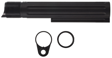 Picture of Primary Weapons Castle Nut 7075 T-6 Aluminum Black Anodized EBT-RLCN-KIT 4G2BTMB-1F