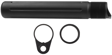 Picture of Primary Weapons Castle Nut 7075 T-6 Aluminum Black Anodized EBT-RLCN-KIT-P 4G2BTPB-1F