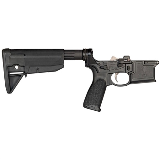 Picture of Primary Weapons Systems MK1 Mod 2-M, Complete Lower Receiver, Semi-automatic, 556NATO, Magpul Furniture, Hard Coat Anodized, Black, 30 Rounds, All Proprietary Ambi Parts Included MK1-M2-LWR-CR MK1M2LWRCR