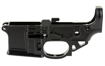 Picture of Primary Weapons Systems MK1 Mod 2-M, Stripped Lower Receiver, Semi-automatic, 556NATO, Hard Coat Anodized, Black, All Proprietary Ambi Parts Included MK1-M2-LWR MK1M2LWR