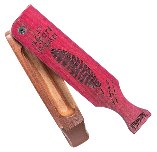 Picture of Primos Lil' Heartbreaker Box Call Natural/Purple Mahogany 230