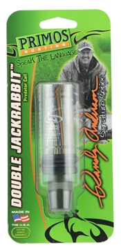 Picture of Primos Randy Anderson Double Jackrabbit Open Call Double Reed Rabbit Sounds Attracts Predators Multi Color Laminated Wood 366