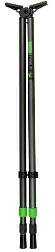 Picture of Primos Pole Cat Shooting Stick, Tall, Black Aluminum, 25-62" 65483