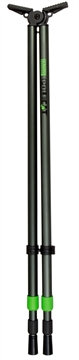 Picture of Primos Pole Cat Shooting Stick, Tall, Black Aluminum, 25-62" 65483