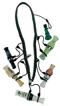 Picture of Primos Waterfowler's Call Lanyard Black Nylon 69628