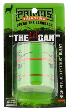 Picture of Primos The Lil' Can Call Attracts Deer Green Plastic 731