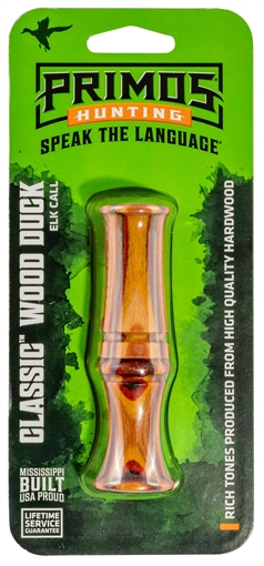 Picture of Primos Classic Open Call, Wood Duck Sounds, Attracts Ducks Species, Multi-Color Hardwood 882