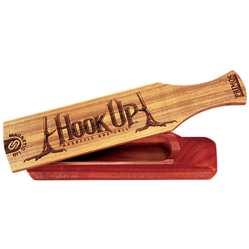 Picture of Primos Hook Up Magnetic Box Call Attracts Turkeys Natural Wood 259