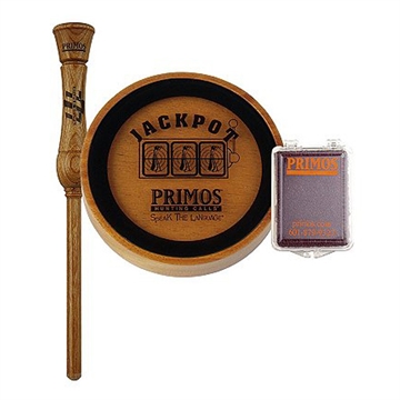 Picture of PRIMOS JACKPOT FRICTION SLATE CALL W/GLASS TURKEY CALL 10010135002586